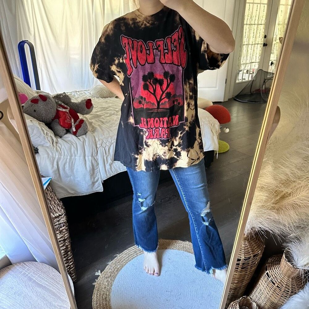 Self Love Women’s Extra Large Tie Dye Rue 21 Tee Shirt New NWT
